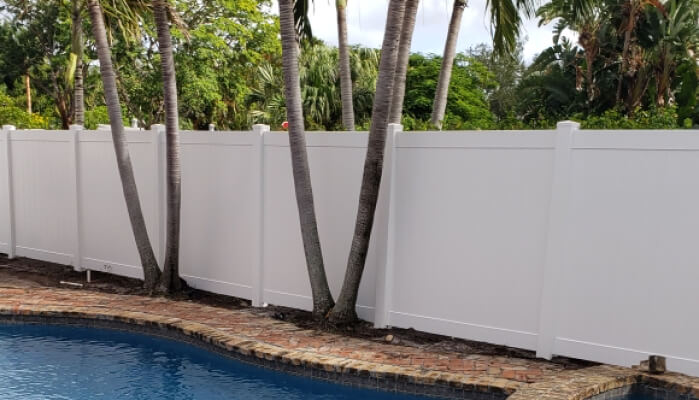 PVC Privacy Fence Installation In Broward & Palm Beach County