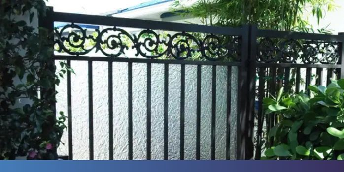 aluminum fence